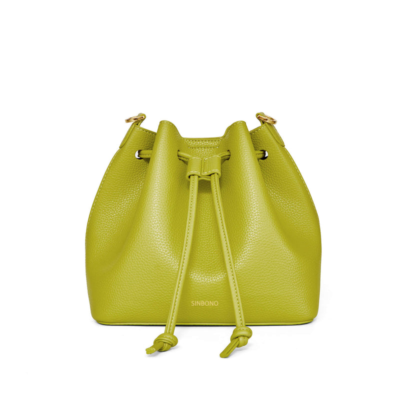 SINBONO Kate Bucket Bag Lime Green